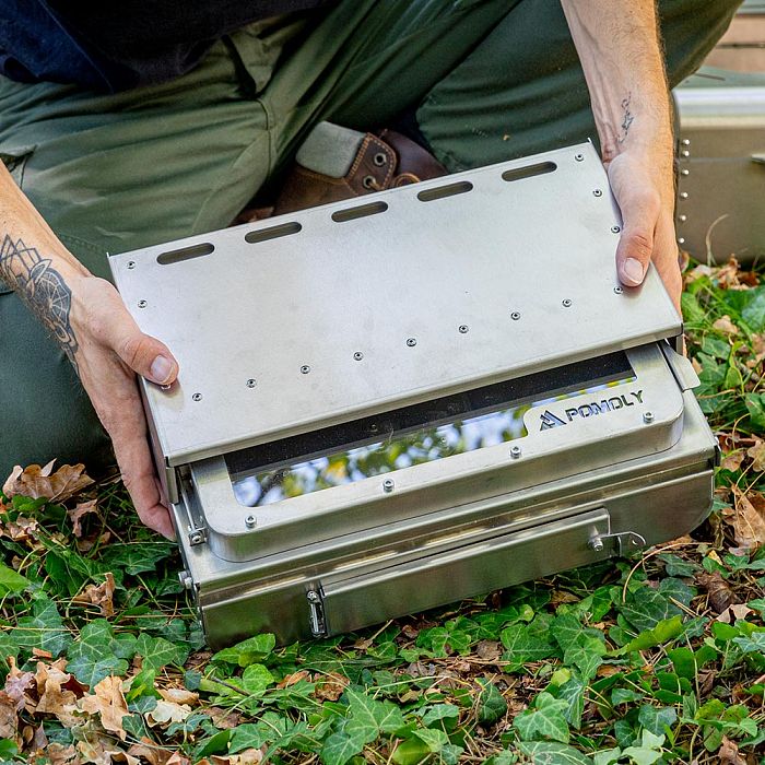 Lumberjack | Fastfold Titanium Wood Stove | Kickstarter Project 2022