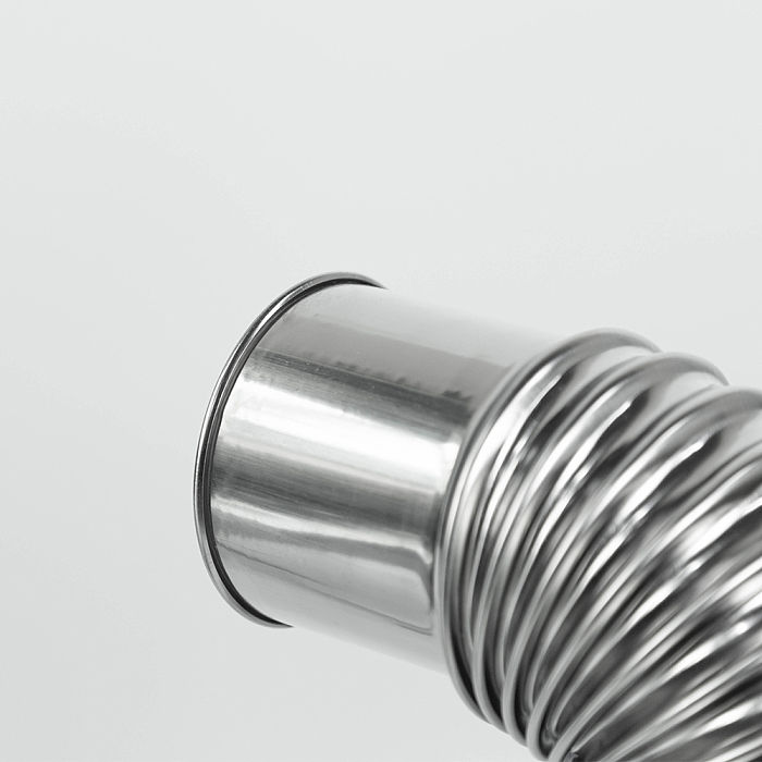 45 / 90 Degree Chimney Section | Φ2.76in x 2 Sections (Φ7cm) Stainless Steel Chimney for Wood Stove | POMOLY