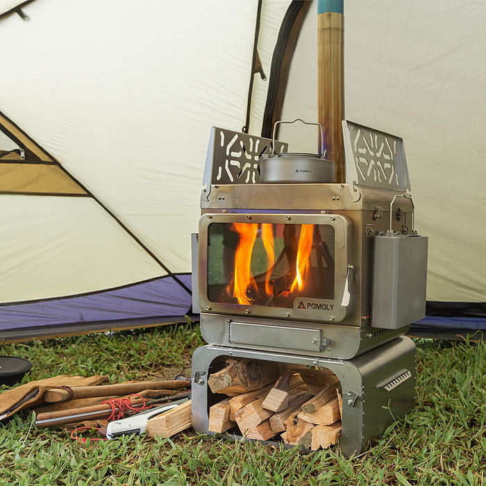 【Pre Order】Lumberjack Max | Titanium Wood Stove | Portable Tent Stove | POMOLY New Arrival