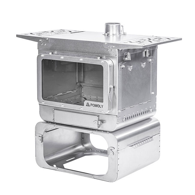 【Pre Order】Lumberjack Max | Titanium Wood Stove | Portable Tent Stove | POMOLY New Arrival