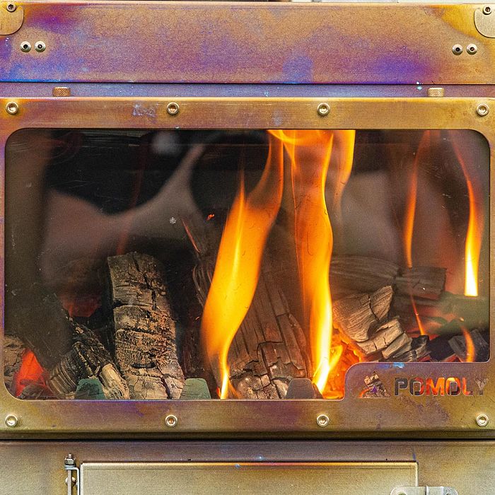 【Pre Order】Lumberjack Max | Titanium Wood Stove | Portable Tent Stove | POMOLY New Arrival
