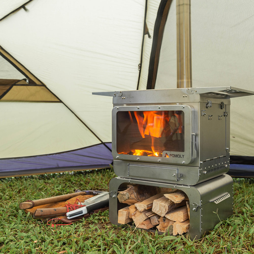 Lumberjack Max Titanium Tent Stove | Portable Tent Wood Stove