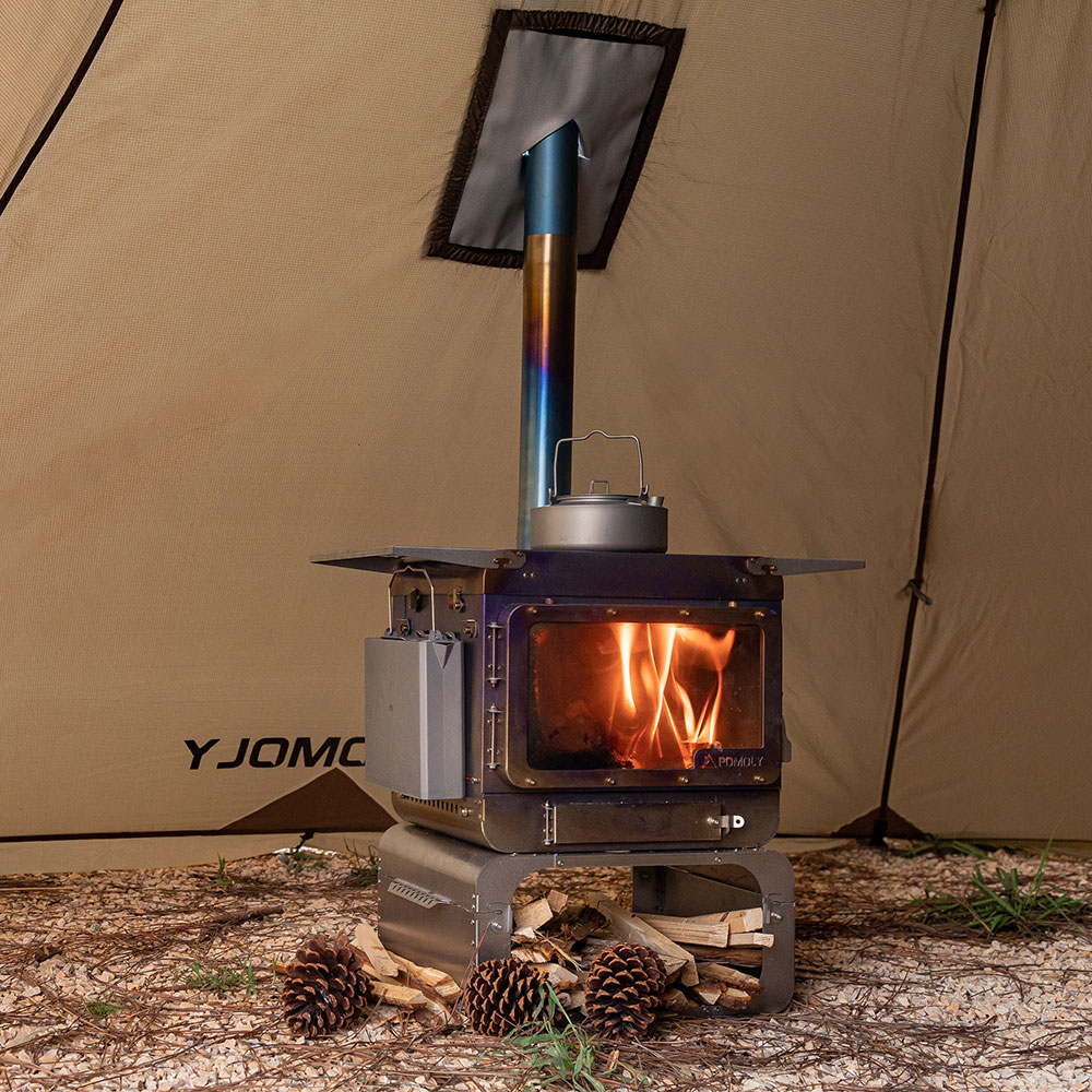 Lumberjack Max Titanium Tent Stove | Portable Tent Wood Stove