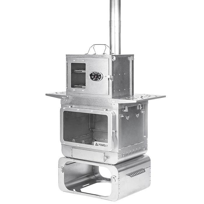 【Pre Order】Lumberjack Max | Titanium Wood Stove | Portable Tent Stove | POMOLY New Arrival