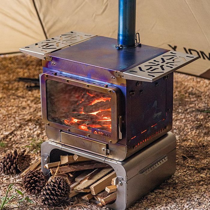 【Pre Order】Lumberjack Max | Titanium Wood Stove | Portable Tent Stove | POMOLY New Arrival