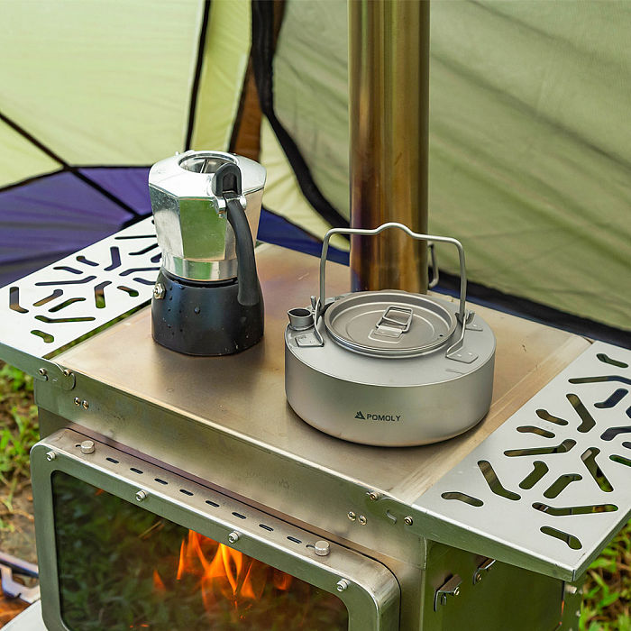 【Pre Order】Lumberjack Max | Titanium Wood Stove | Portable Tent Stove | POMOLY New Arrival