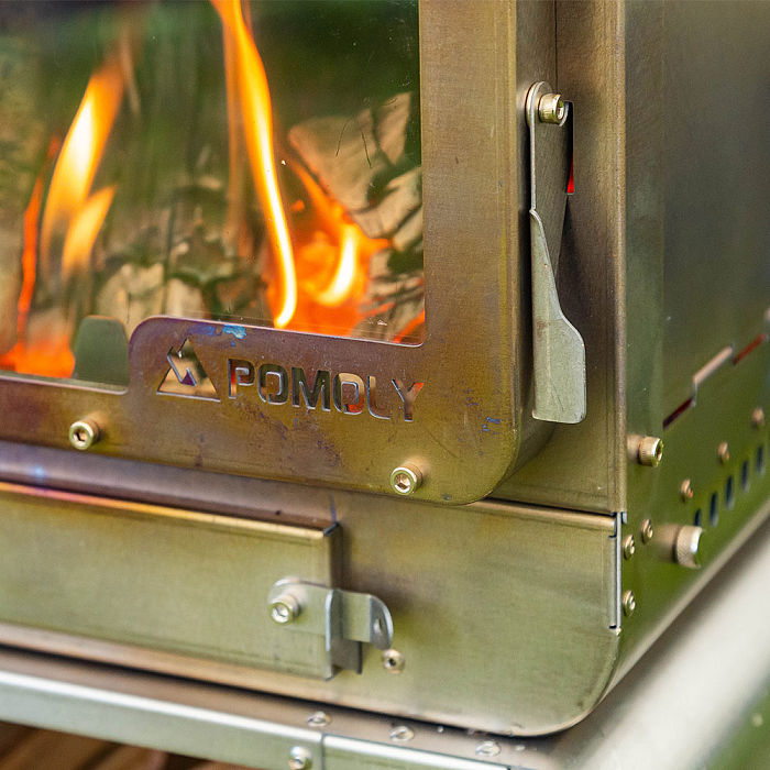 【Pre Order】Lumberjack Max | Titanium Wood Stove | Portable Tent Stove | POMOLY New Arrival