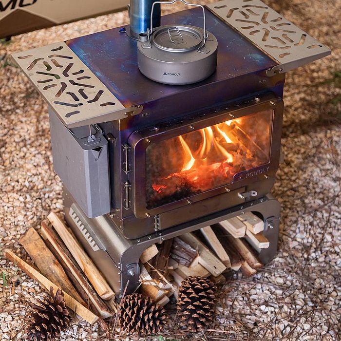 【Pre Order】Lumberjack Max | Titanium Wood Stove | Portable Tent Stove | POMOLY New Arrival