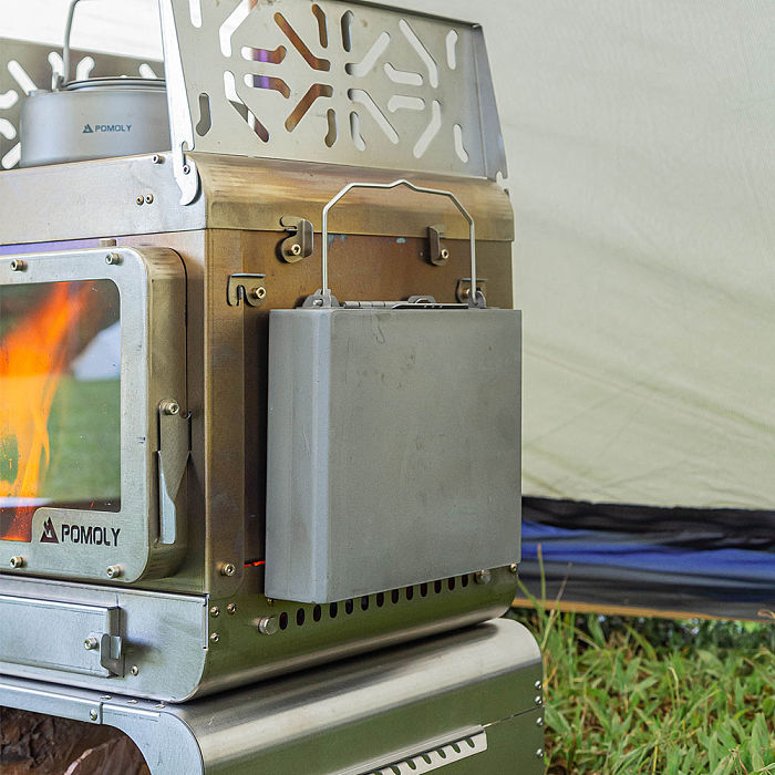 【Pre Order】Lumberjack Max | Titanium Wood Stove | Portable Tent Stove | POMOLY New Arrival