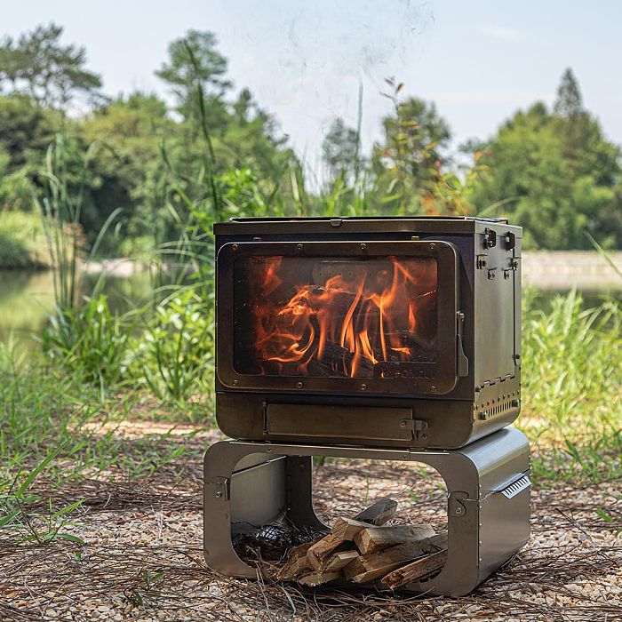 【Pre Order】Lumberjack Max | Titanium Wood Stove | Portable Tent Stove | POMOLY New Arrival
