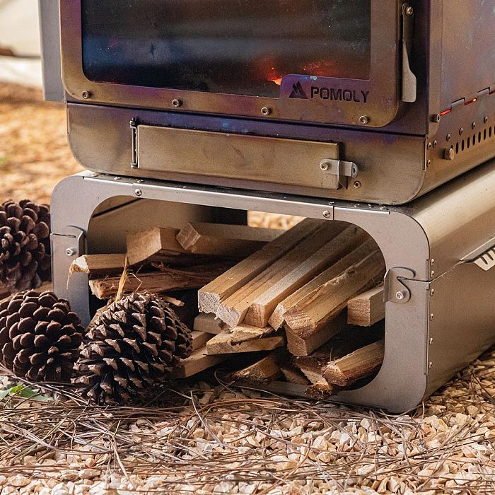 【Pre Order】Lumberjack Max | Titanium Wood Stove | Portable Tent Stove | POMOLY New Arrival