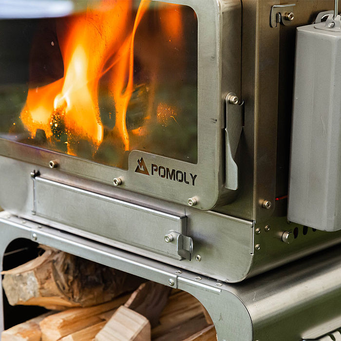 【Pre Order】Lumberjack Max | Titanium Wood Stove | Portable Tent Stove | POMOLY New Arrival