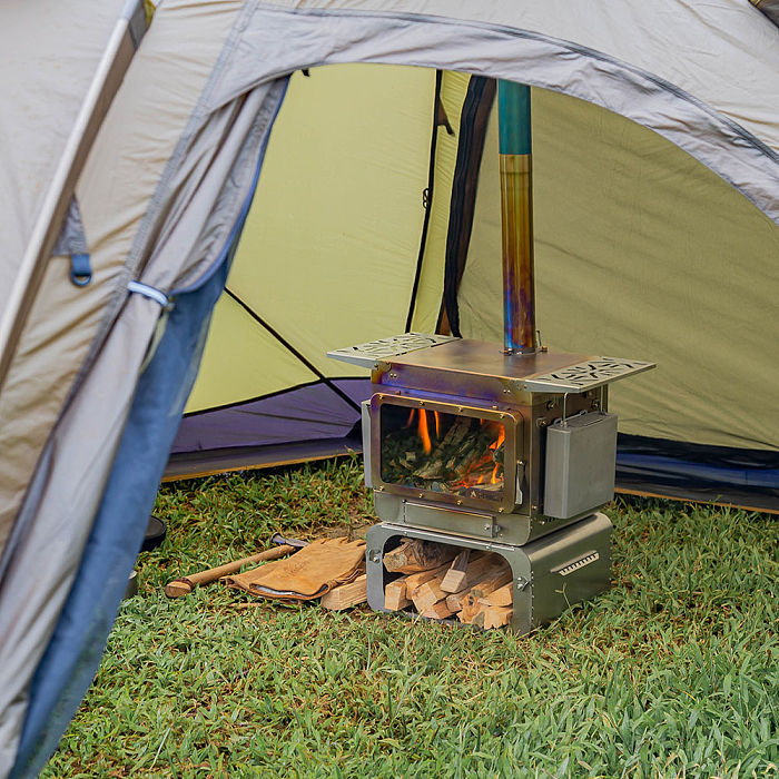 【Pre Order】Lumberjack Max | Titanium Wood Stove | Portable Tent Stove | POMOLY New Arrival