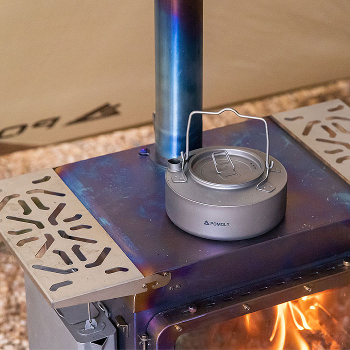 【Pre Order】Lumberjack Max | Titanium Wood Stove | Portable Tent Stove | POMOLY New Arrival