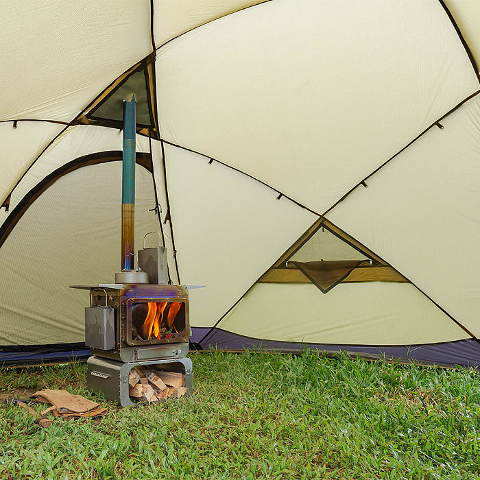 【Pre Order】Lumberjack Max | Titanium Wood Stove | Portable Tent Stove | POMOLY New Arrival