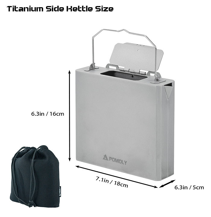 Lumberjack | Titanium Wood Stove | Portable Tent Stove | POMOLY New Arrival