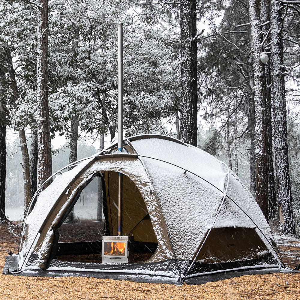 POMOLY DOME X4 ドームテント Dome X4 Wood Stove Tent | Camping Hot Tent | POMOLY New Arrival 2023