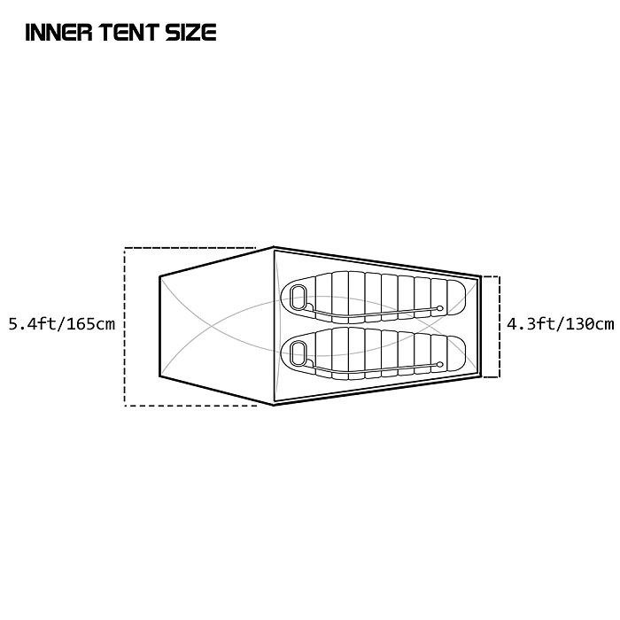 LEO 2 | 40D Camping Wood Stove Tent | POMOLY New Arrival