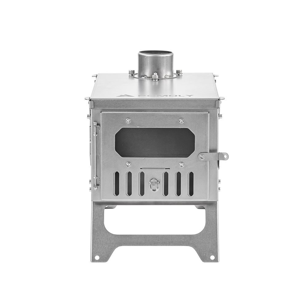 T-Brick Mini 2.0 Wood Burning Stove | Fastfold Titanium Camping