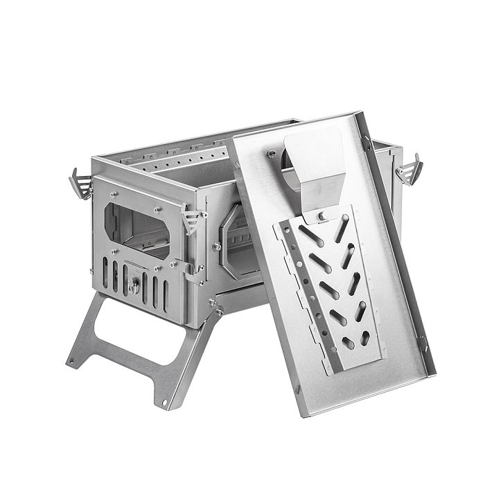 【Pre Order】T-Brick Mini 2.0 | Portable Titanium Wood Stove for Solo Hot Tent Camping | POMOLY New Arrival 2025