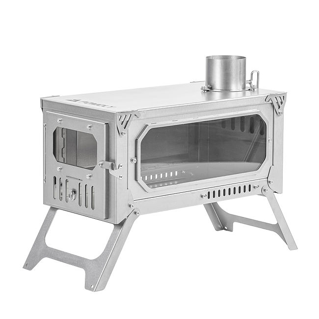 【Pre Order】T-Brick 2.0 | Portable Titanium Wood Stove for Hot Tent Camping | POMOLY New Arrival 2025