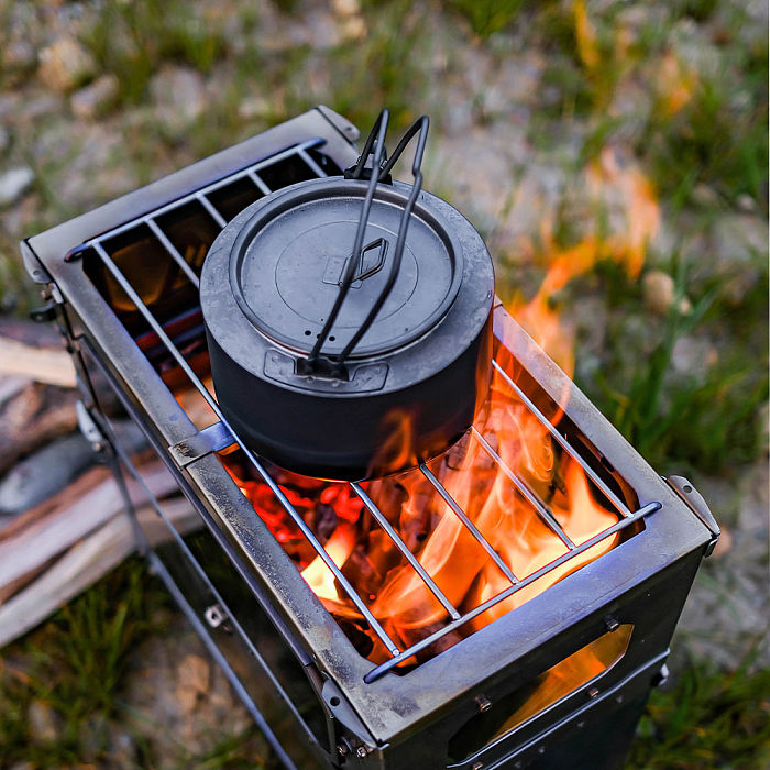 【Pre Order】T-Brick 2.0 | Extended Version | Titanium Stove for Multiplayer Hot Tent Camping | POMOLY New Arrival 2025