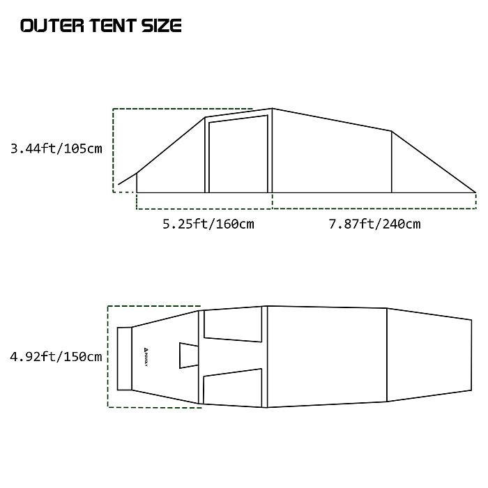 Locomotive 2 Chimney Tent | POMOLY New Arrival 2024