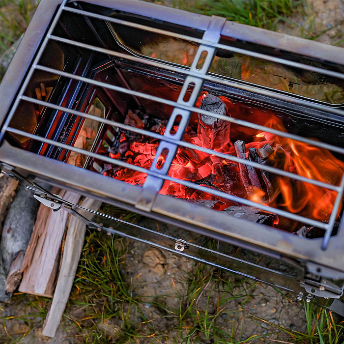 【Pre Order】T-Brick 2.0 | Extended Version | Titanium Stove for Multiplayer Hot Tent Camping | POMOLY New Arrival 2025