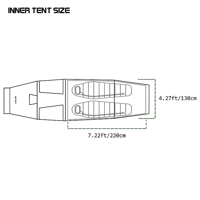 Locomotive 2 Chimney Tent | POMOLY New Arrival 2024