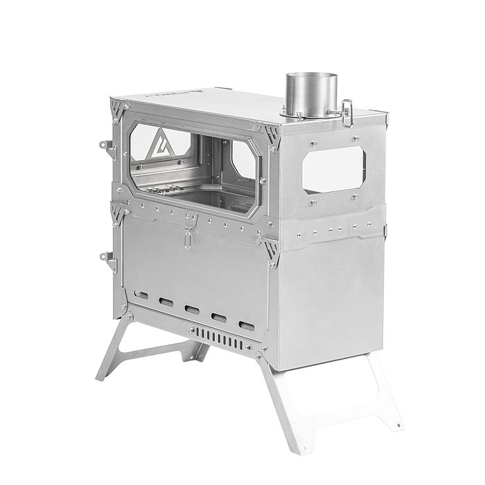 【Pre Order】T-Brick 2.0 | Extended Version | Titanium Stove for Multiplayer Hot Tent Camping | POMOLY New Arrival 2025