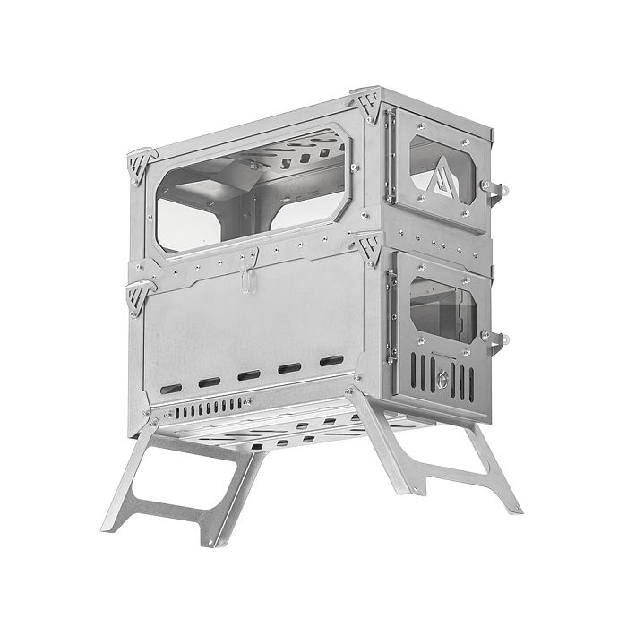 【Pre Order】T-Brick 2.0 | Extended Version | Titanium Stove for Multiplayer Hot Tent Camping | POMOLY New Arrival 2025