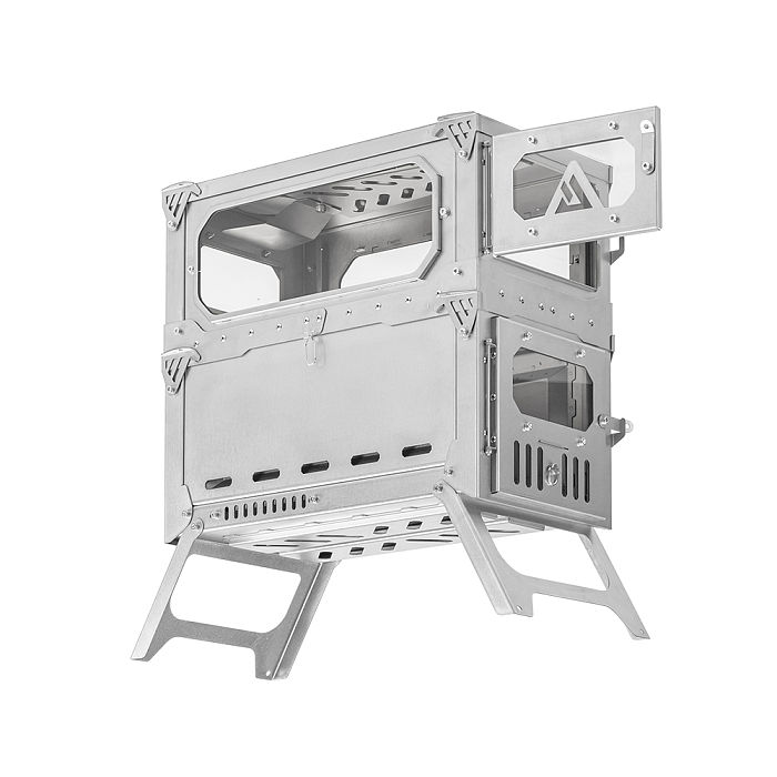 【Pre Order】T-Brick 2.0 | Extended Version | Titanium Stove for Multiplayer Hot Tent Camping | POMOLY New Arrival 2025