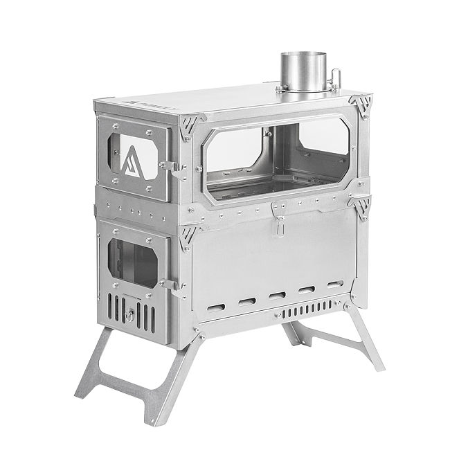 【Pre Order】T-Brick 2.0 | Extended Version | Titanium Stove for Multiplayer Hot Tent Camping | POMOLY New Arrival 2025