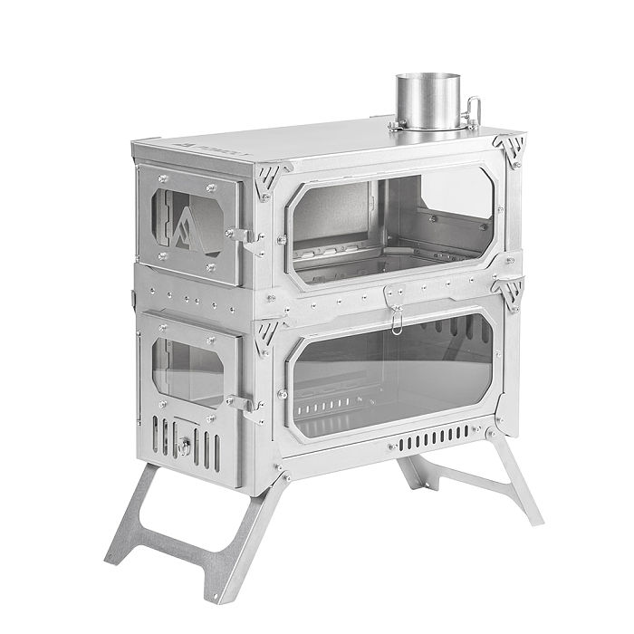 【Pre Order】T-Brick 2.0 | Extended Version | Titanium Stove for Multiplayer Hot Tent Camping | POMOLY New Arrival 2025