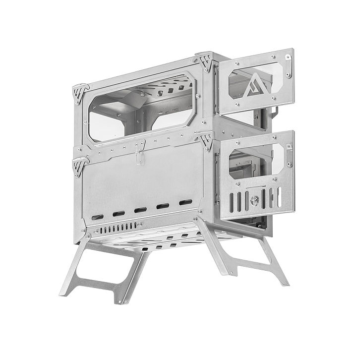 【Pre Order】T-Brick 2.0 | Extended Version | Titanium Stove for Multiplayer Hot Tent Camping | POMOLY New Arrival 2025