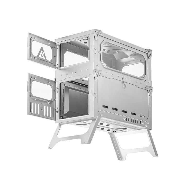 【Pre Order】T-Brick 2.0 | Extended Version | Titanium Stove for Multiplayer Hot Tent Camping | POMOLY New Arrival 2025
