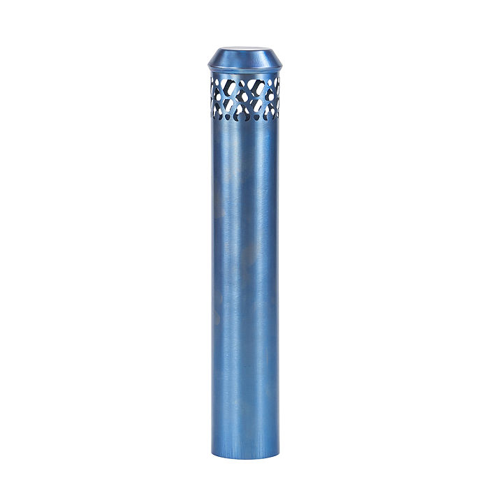 Φ2.36in x 14.17in x 9 Sections (Φ6cm x 36cm) Gradient Blue Titanium Chimney Set | Detachable Assembled Chimney | POMOLY New Arrival