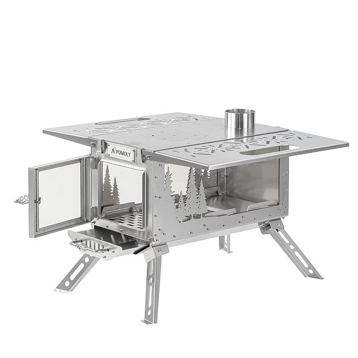 Oroqen Max 3 Wood Stove | Portable Stove for Hot Tent Camping | POMOLY New Arrival