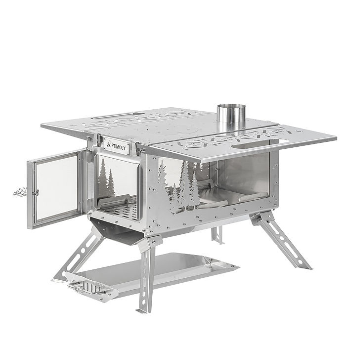 Oroqen Max 3 Wood Stove | Portable Stove for Hot Tent Camping | POMOLY New Arrival