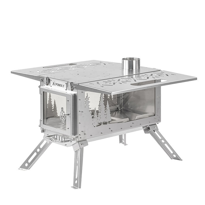 Oroqen Max 3 Wood Stove | Portable Stove for Hot Tent Camping | POMOLY New Arrival