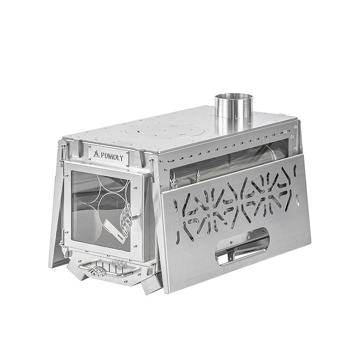Oroqen Max 3 Wood Stove | Portable Stove for Hot Tent Camping | POMOLY New Arrival