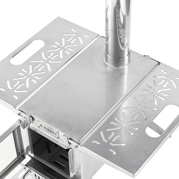 Oroqen Mini Wood Stove | Portable Stove for Hot Tent Camping | POMOLY New Arrival