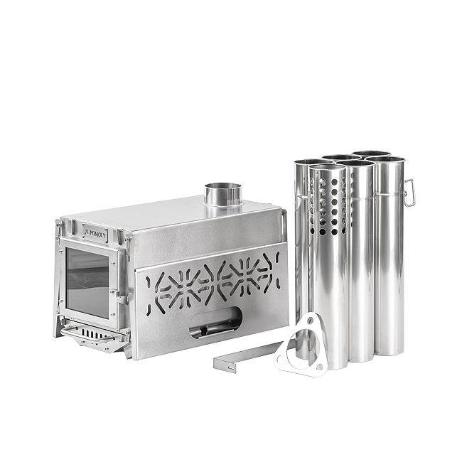 Oroqen Mini Wood Stove | Portable Stove for Hot Tent Camping | POMOLY New Arrival