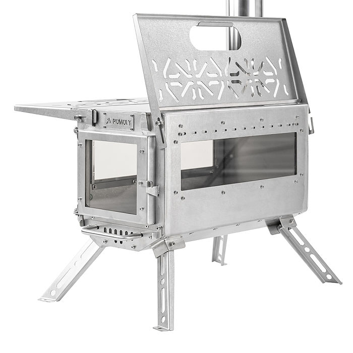 Oroqen Mini 3 Wood Stove | Portable Stove for Hot Tent Camping | POMOLY New Arrival