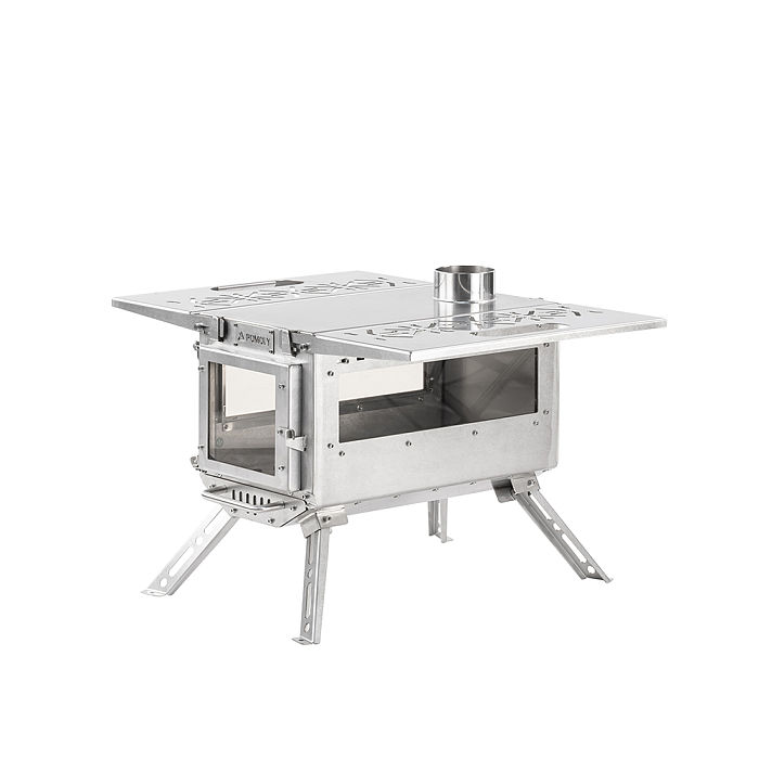 Oroqen Mini 3 Wood Stove | Portable Stove for Hot Tent Camping | POMOLY New Arrival