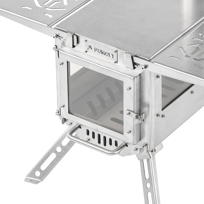 Oroqen Mini 3 Wood Stove | Portable Stove for Hot Tent Camping | POMOLY New Arrival