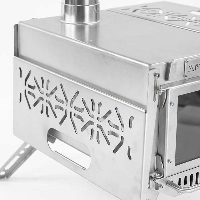 Oroqen Mini Wood Stove | Portable Stove for Hot Tent Camping | POMOLY New Arrival