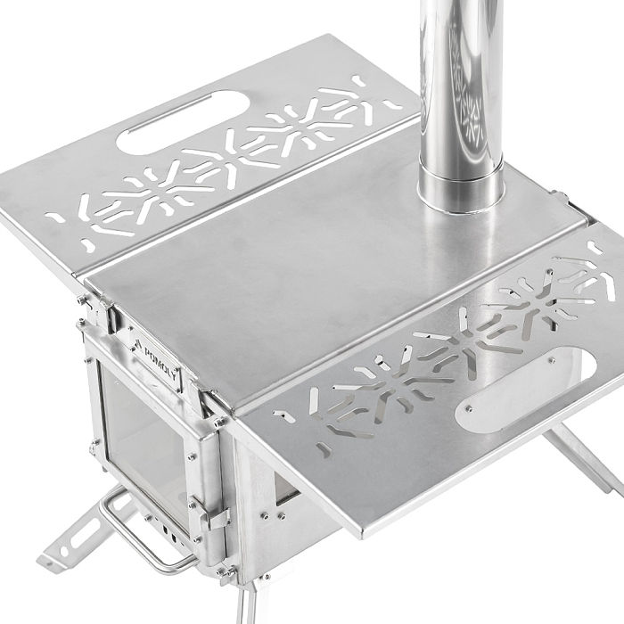 Oroqen Mini 3 Wood Stove | Portable Stove for Hot Tent Camping | POMOLY New Arrival