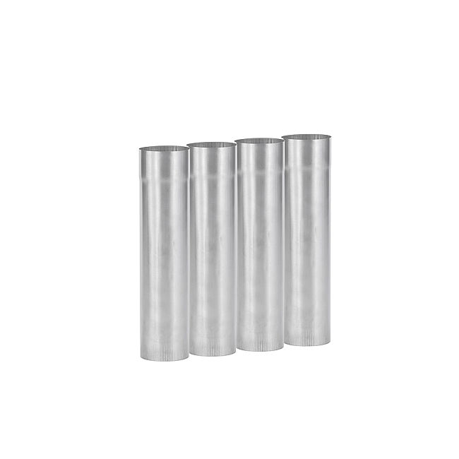 Φ2.36in x 9.84in (Φ6cm x 25cm) Titanium Extension Middle Section Chimney Set | POMOLY New Arrival