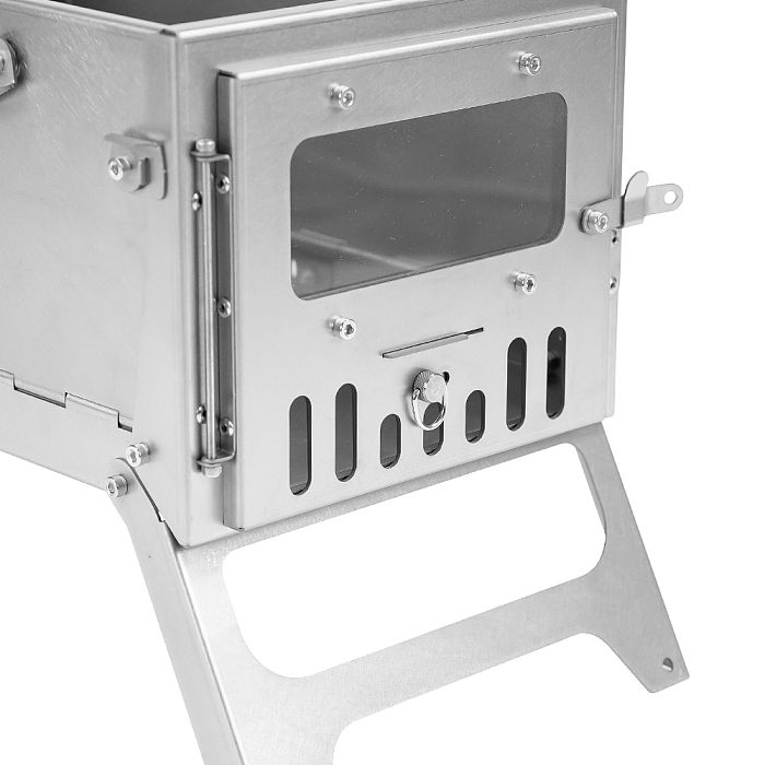 T1 Mini | Fastfold Titanium Wood Stove for  Solo Camping | POMOLY New Arriva